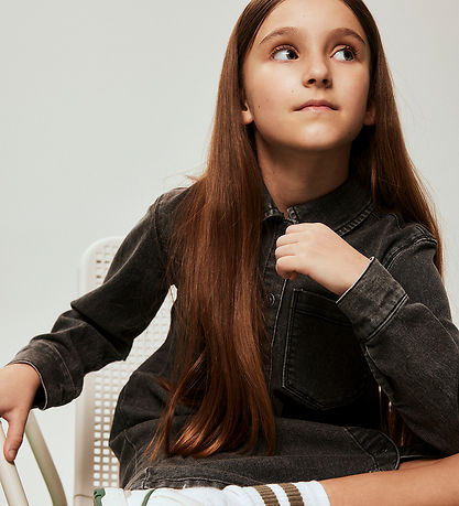 Name It Denimkjole - NkfJeannie - Medium Grey Denim