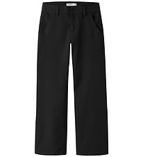 Name It Bukser - Nkftenron - Black