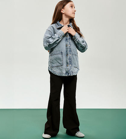 Name It Bukser - Nkftenron - Black