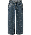 Name It Jeans - NkfRose - Denim Blue/Rhinestone Bows