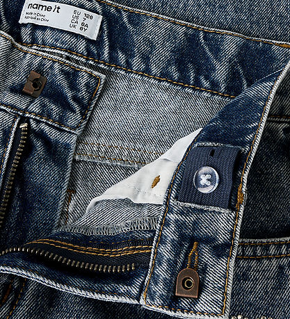 Name It Jeans - NkfRose - Denim Blue/Rhinestone Bows