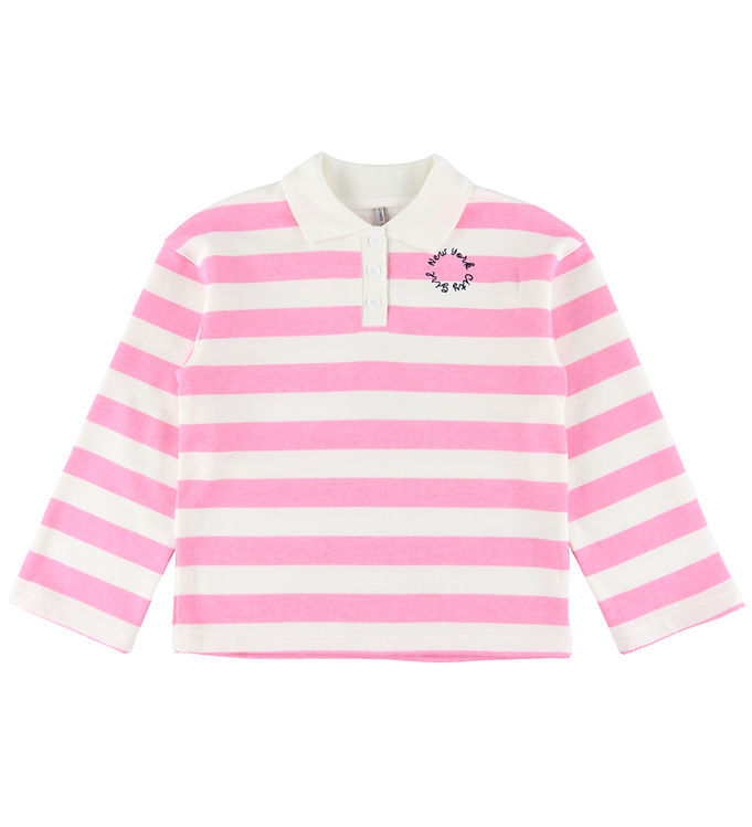 Kids Only Sweatshirt - KogEsther - Begonia Pink/White Alyssum