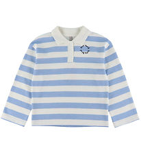 Kids Only Sweatshirt - KogEsther - Soft Chambray/White Alyssum