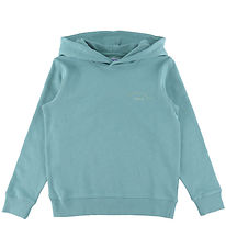 Jack & Jones Hættetrøje - JjcOllege - Mineral Blue