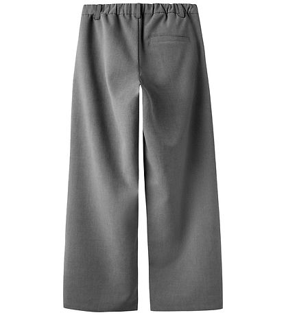 LMTD Bukser - NlfLuis - Grey Melange