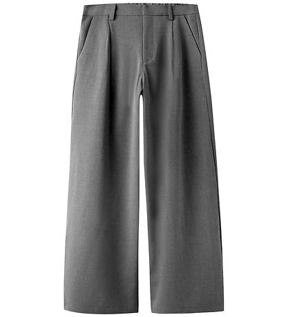 LMTD Bukser - NlfLuis - Grey Melange