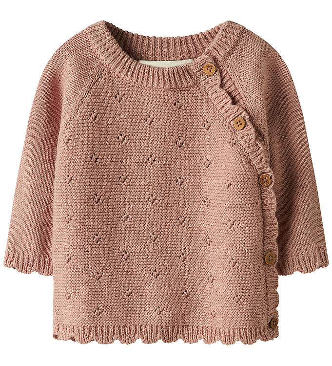 Lil' Atelier Bluse - Strik - NbfLaguna - Misty Rose