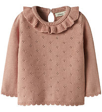 Lil' Atelier Bluse - Strik - NmfLaguna - Misty Rose