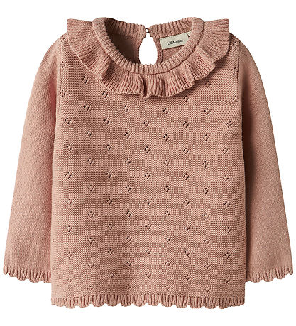 Lil' Atelier Bluse - Strik - NmfLaguna - Misty Rose