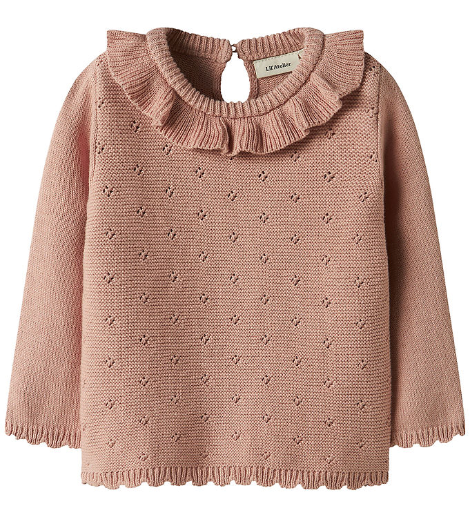 Lil' Atelier Bluse - Strik - NmfLaguna - Misty Rose