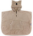 Nørgaard Madsens Badeponcho - 55x70 cm - Beige m. Koala