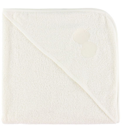 Nørgaard Madsens Badeslag - 75x75 cm - Off White m. Æbler