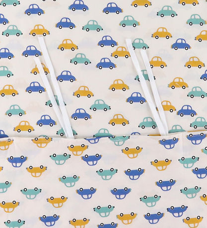 Nørgaard Madsens Sengetøj - Junior - Hvid m. Biler