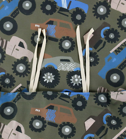 Nørgaard Madsens Sengetøj - Junior - Army m. Store Biler