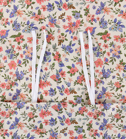 Nørgaard Madsens Sengetøj - Voksen - Beige m. Blomster