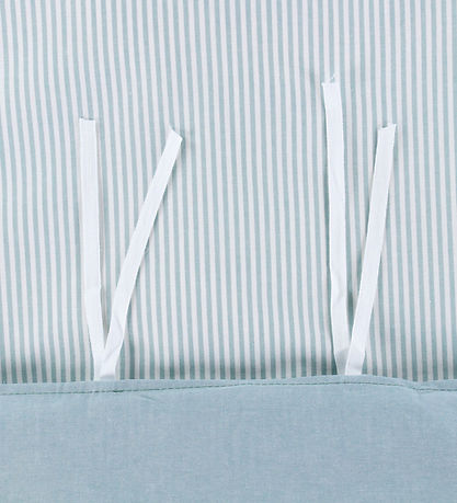 Nørgaard Madsens Sengetøj - Voksen - Blå/Hvid Stribet