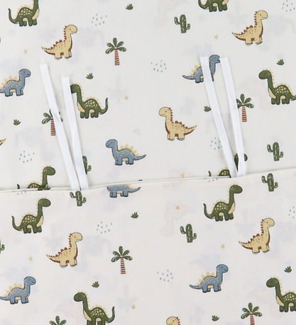 Nørgaard Madsens Sengetøj - Voksen - Beige m. Dinoer
