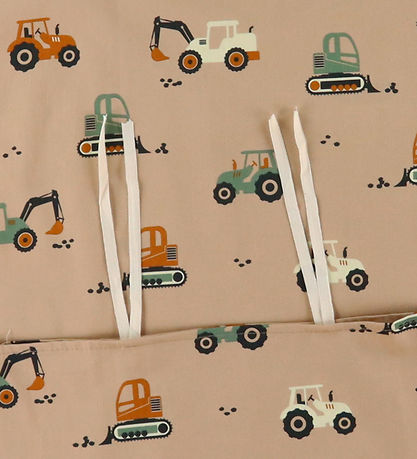 Nørgaard Madsens Sengetøj - Junior - Sand m. Maskiner