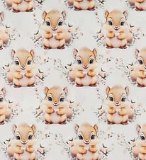 Nørgaard Madsens Sengetøj - Junior - Off White m. Egern