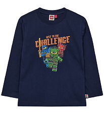 LEGO® Wear Ninjago Bluse - LwTaj 100 - Blå