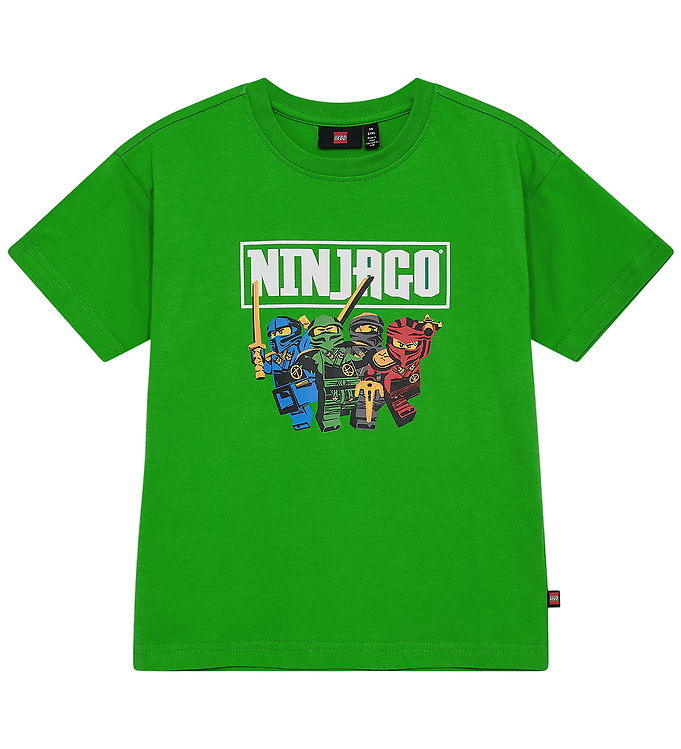 LEGO® Ninjago T-shirt - LwTaffy 621 - Grøn m. Print
