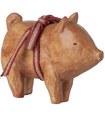 Maileg Gris m. Bånd - Rosa