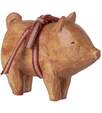 Maileg Gris m. Bånd - Rosa