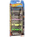 Hot Wheels Biler - 5-pak - Fast & Furious