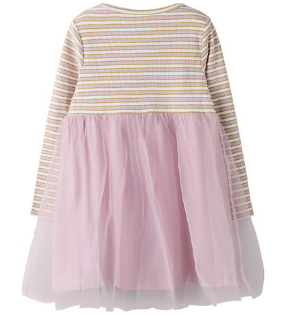 Name It Tjull kjóll - NmfTaias - Dawn Bleikt/Cloud Dansari