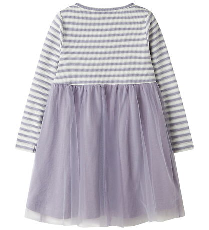 Name It Tylkjole - NmfTaias - Lavender Gray/Cloud Dancer