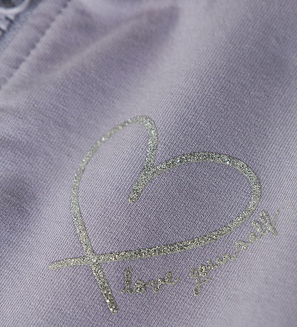 Name It Cardigan - Sweat - NmfTaika - Lavender Gray