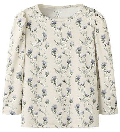 Name It Bluse - NmfTeane - Pumice Stone