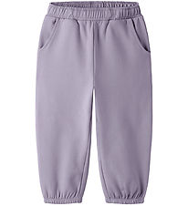 Name It Sweatpants - NmfTaika - Lavender Gray