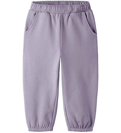 Name It Sweatpants - NmfTaika - Lavender Gray