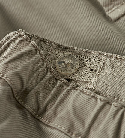 Name It Bukser - Baggy Cargo - NmmBen - Chinchilla