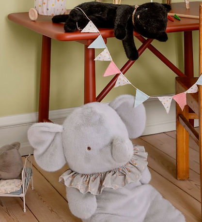 Maileg Bamse - Sovende Plyskilling - Medium - Sort