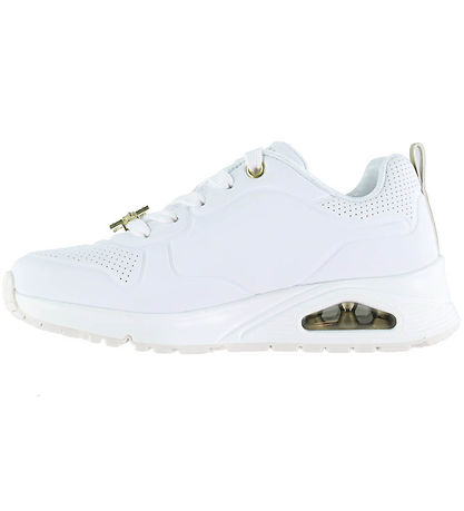 Skechers Sko - Girls Uno Gen1 - Trendy Jewels - White