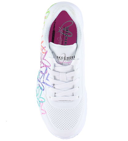 Skechers Skór - Stelpur Uno Létt - Málmlitað Joy