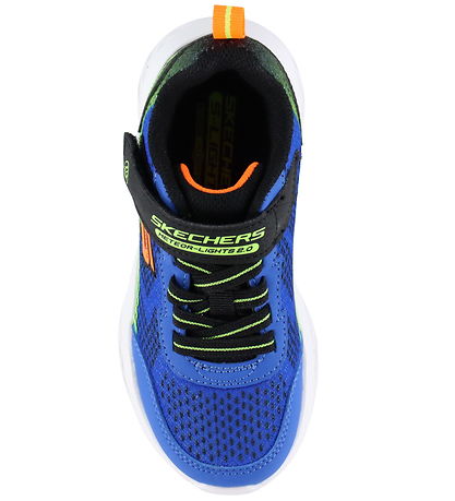 Skechers Sko - Meteor Lights - Blue/ Black