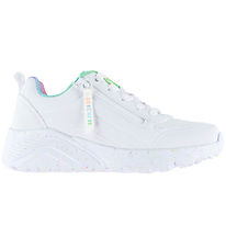 Skechers Sko - Uno Lite - Vivid Splash - White