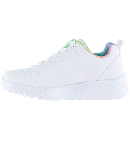 Skechers Sko - Uno Lite - Vivid Splash - White