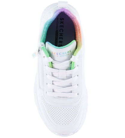 Skechers Sko - Uno Lite - Vivid Splash - White