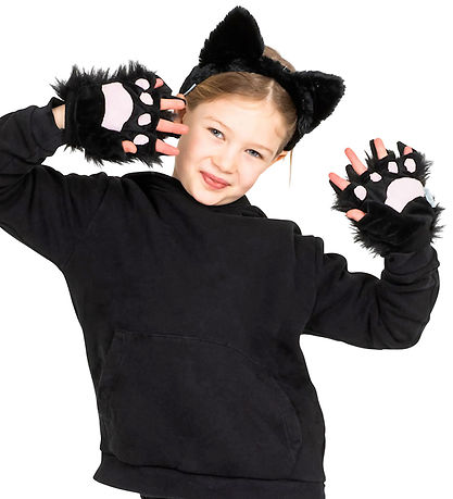 Den Goda Fen Udklædning - Kattepoter - Black