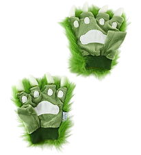 Den Goda Fen Udklædning - Dinosaur Claws - Green