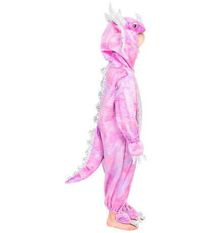 Den Goda Fen Udklædning - Triceratops - Pink Disco