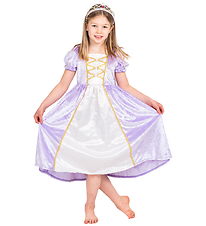 Den Goda Fen Udklædning - Princess Dress - Velvet Purple