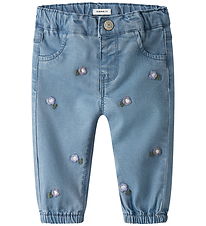 Name It Jeans - NbfRose - Denim Blue/ Flower