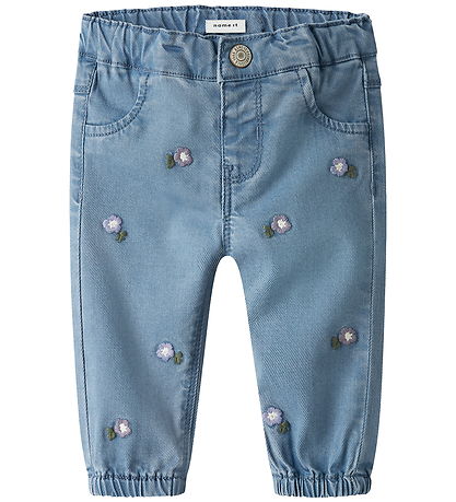 Name It Jeans - NbfRose - Denim Blue/ Flower