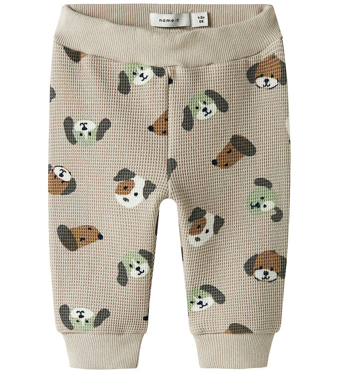 Name It NbmTimm - Børne Sweatpants - Pumice Stone - grå