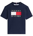Tommy Hilfiger T-shirt - Flag Heritage - Dark Night NavyBLU